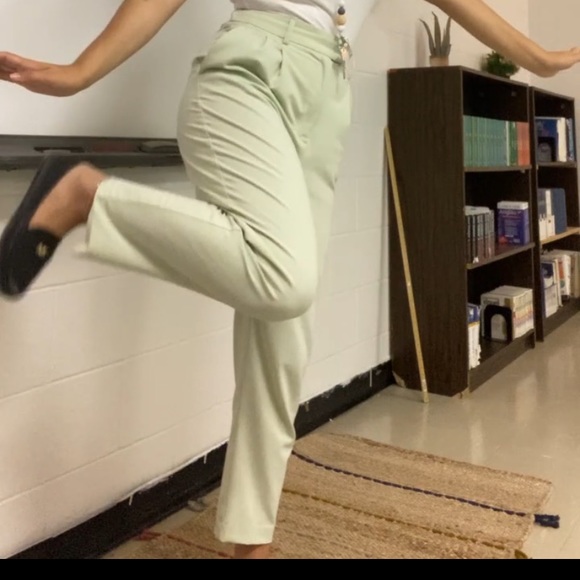 Dynamite light green pants - Picture 1 of 4